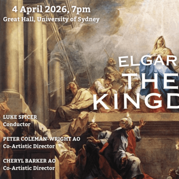 Pacific Opera Studio presents The Kingdom by Edward Elgar